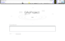 GAoProject-20111013-网页截图1