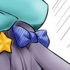 蓝色立体蝴蝶结