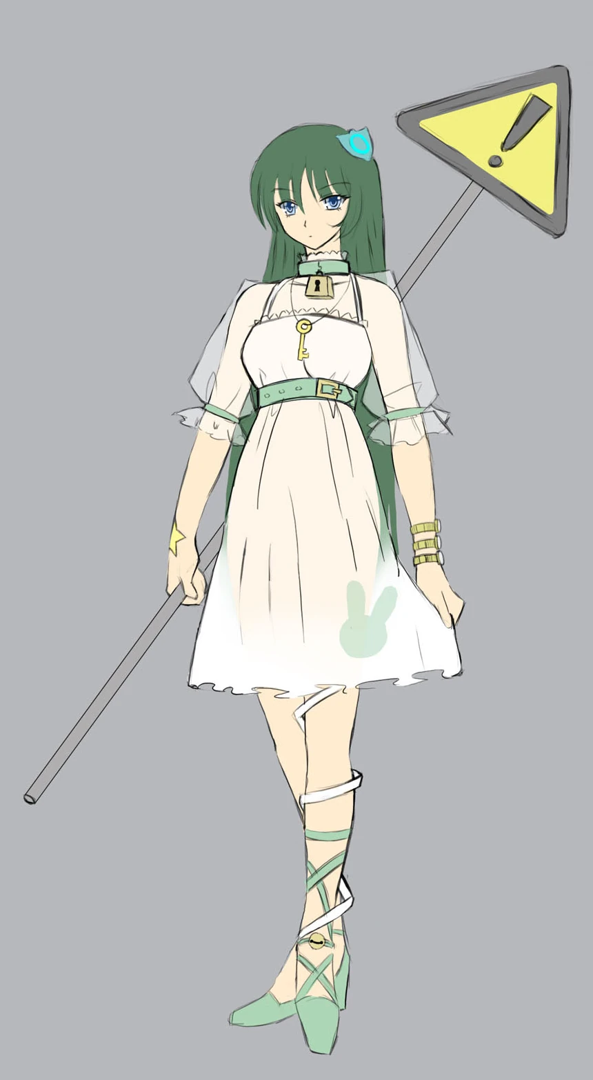 Saber 01-20090617-绿坝娘 便服