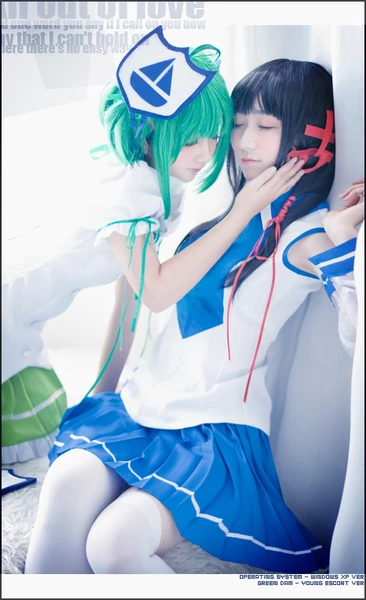 绿坝和xp娘-cosplay-24