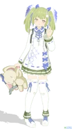 包子版绿坝娘，在龙崎版本的基础上换装